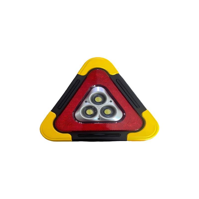 SJJ-D003 LED silver paint L4 triangular warning light
