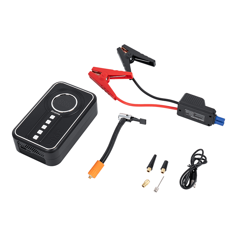 JL-002 Black car emergency start power supplyinflation pump