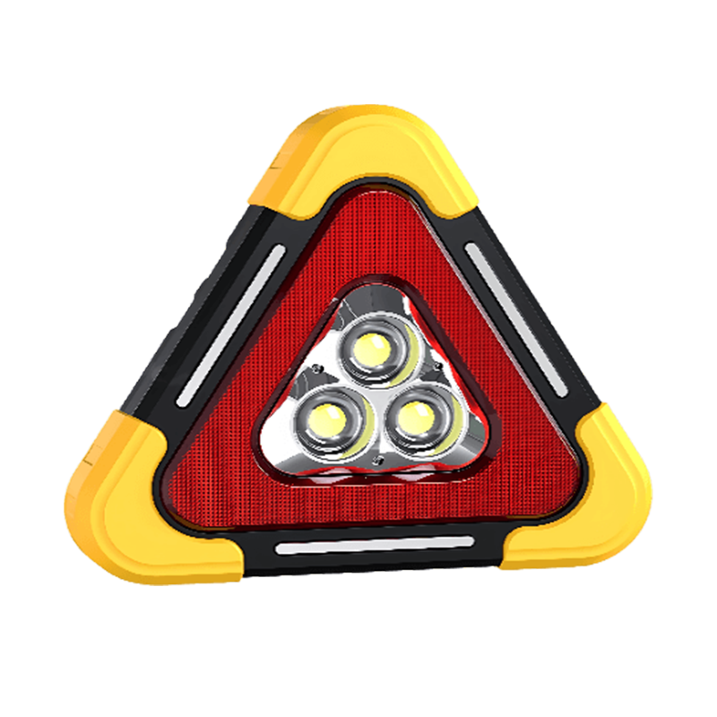 SJJ-D003 Multifunctional Solar LED Car Emergency Triangle